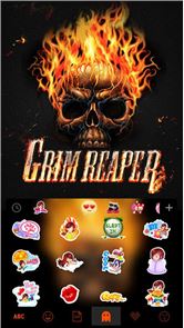 la imagen del teclado Emoji ReaperKika Grim