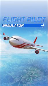 Piloto de vuelo simulador de imágenes en 3D gratuito
