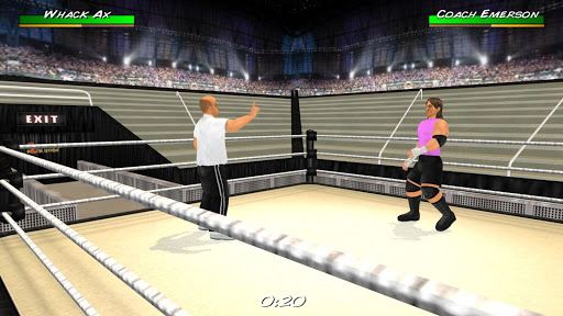 Wrestling Revolution imagem 3D