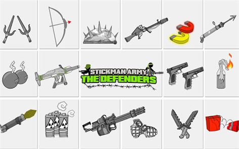 Exército Stickman : A imagem Defenders