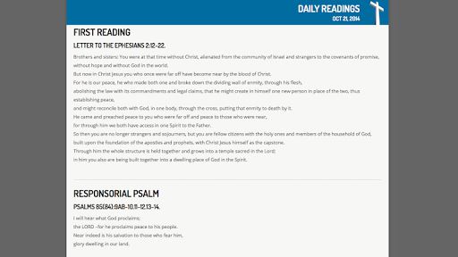 Daily Readings for Catholics image