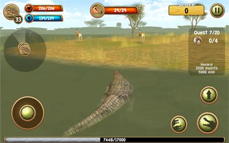 Wild Crocodile Simulator 3D image