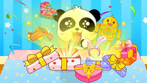 imagen de la fiesta de cumpleaños de la panda del bebé