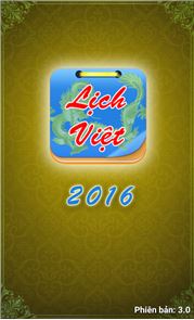 Lịch Việt - Lịch Vạn Niên 2016 image