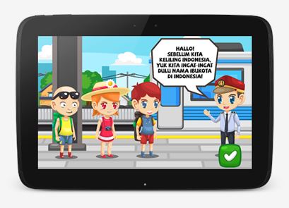 Juegos para niños Geograpiea imagen Indonesia