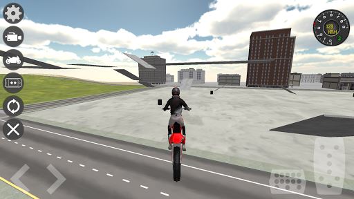 Extrema Motorbike Ir imagem 3D