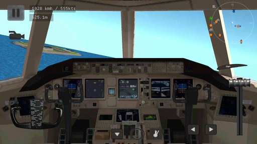 Simulador de vuelo : imagen Plano Piloto