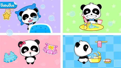 Panda del bebé´Imagen s Vida Diaria