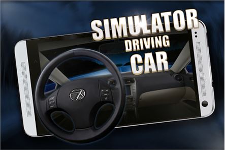Simulator driving car image