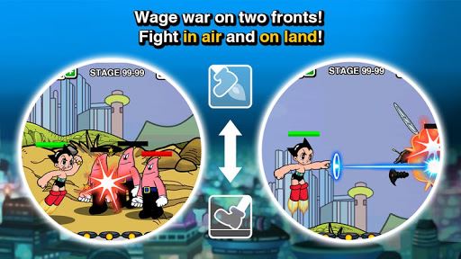 Astro Boy Siege: imagem Alien Attack