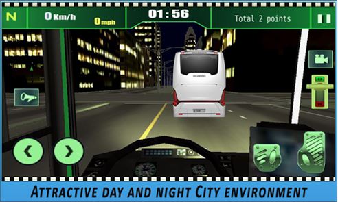 Imagem da cidade simulador de condução Bus