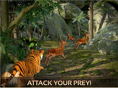 imagen Tigre salvaje aventura en 3D Sim