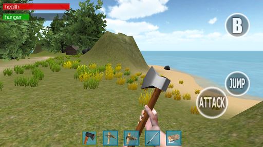 arrendador 3D: imagen isla de la supervivencia