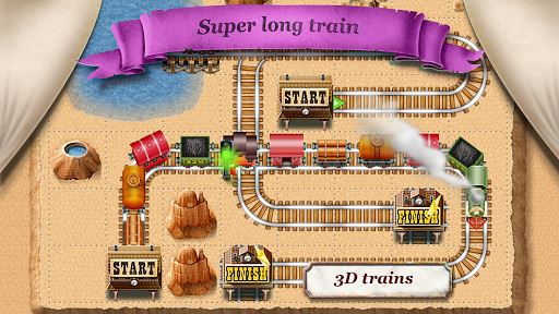 Rail Maze 2 : imagem quebra-cabeças de trem