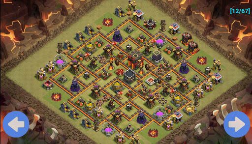 Maps of Clash Of Clans image