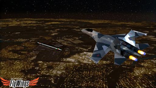 Flight Simulator Night NY Free image