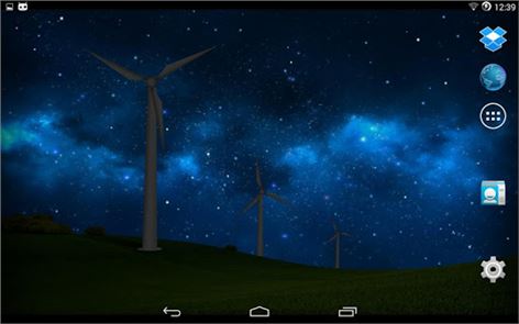 Turbinas de viento - imagen Estación meteo