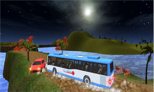 Off-Road Bus Hill Climb 3D image