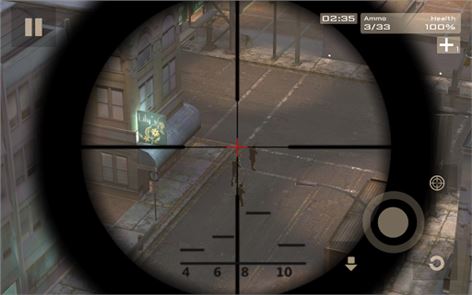 3D imagem Cidade Sniper tiro