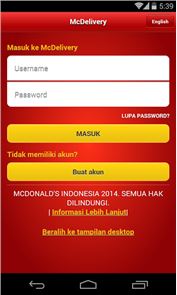 Imagen McDelivery Indonesia