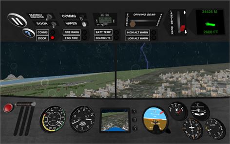 Avião Piloto Simulator imagem 3D