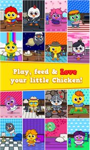 Mi pollo - la imagen del juego de mascotas virtuales