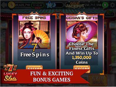Las ranuras de la suerte - la imagen del juego de casino gratis