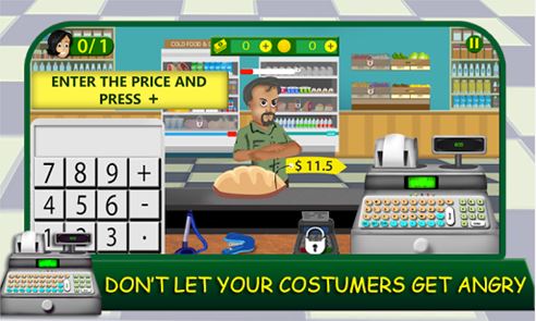 Supermarket Cash Register Sim image