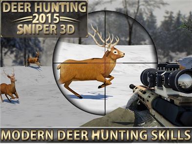 Deer Hunting – 2015 Sniper 3D image