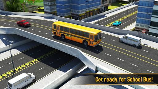 Imagen del autobús escolar 3D
