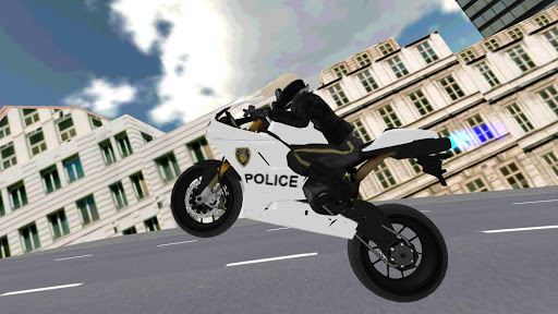 imagen Policía de la moto Simulador 3D