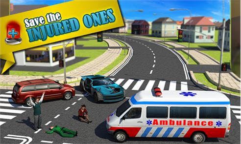 Ambulância imagem Salvamento Simulator 3D