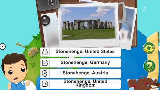 Geografia Quiz Game imagem 3D