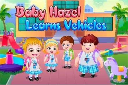 Baby Hazel Learns Vehicles image