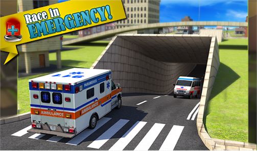 Ambulância imagem Salvamento Simulator 3D