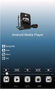 Media Player para a imagem Android