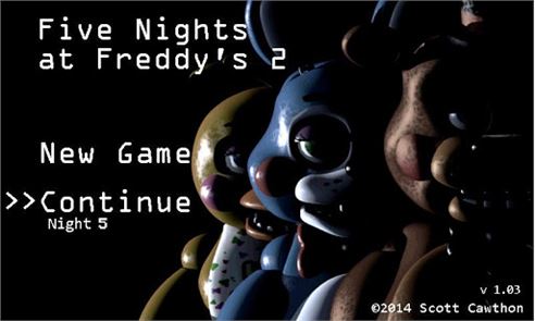 Cinco noches en Freddy 2 la imagen de demostración
