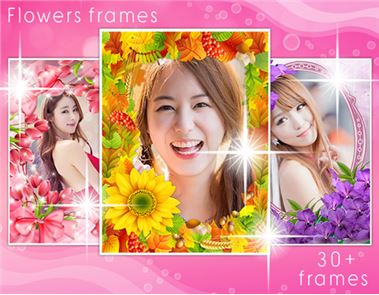 imagen Marco de foto de las flores