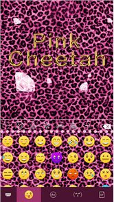 guepardo rosado 😼 imagen del teclado del tema