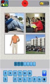 What word 4 pics image