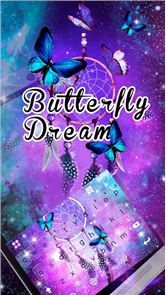 Butterfly Dream Kika Keyboard image