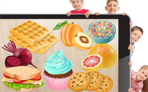 Food puzzle for kids image