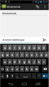 imagen Magyar AnySoftKeyboard