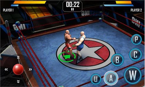 imagen 3D real de lucha