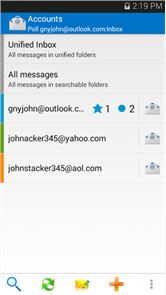 Un correo electrónico para Hotmail -> imagen de Outlook