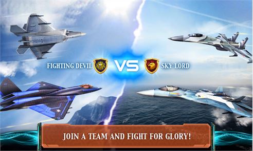 Combat Air moderna: imagem Team Match