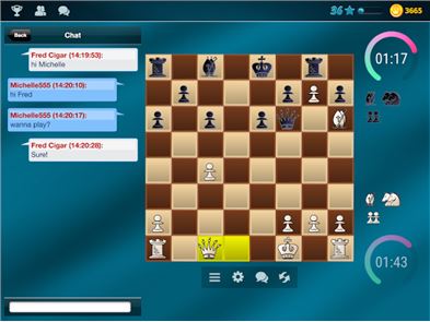 imagen en línea de ajedrez