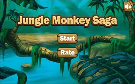 Saga imagen mono de la selva