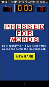 Pressed For Words image