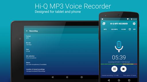 Hi-Q MP3 Voice Recorder (Free) image